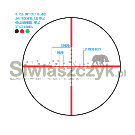 Luneta FIREFIELD Tactical 8-32x50 AO IR z montażem (FF13045)-114570