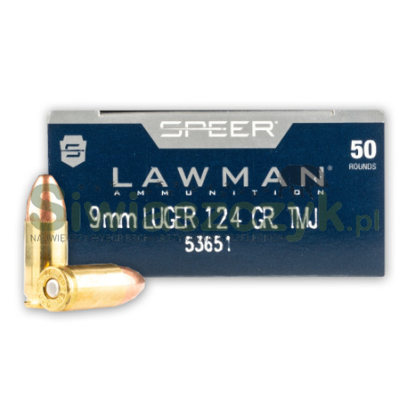 Amunicja SPEER 9x19 TMJ 8,0g(124gr)-114588