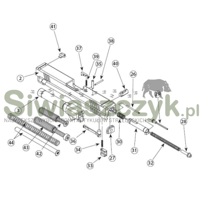Sprężyna iglicy XDM wz. 32-114726
