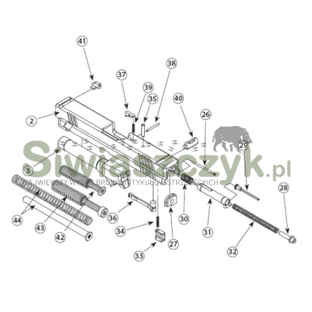 Sprężyna iglicy XDM wz. 32-114726