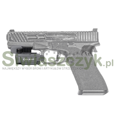 Latarka OLIGHT BALDR Mini z celownikiem laserowymLimited Edition Gunmetal Grey (600 lumenów)-114748
