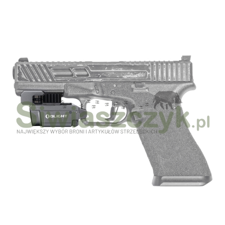 Latarka OLIGHT BALDR Mini z celownikiem laserowymLimited Edition Gunmetal Grey (600 lumenów)-114748