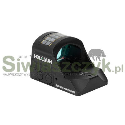Kolimator HOLOSUN HE507C-GR X2 Elite Micro Green Dot- Solar Panel-114922