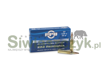 Amunicja PRVI Partizan kal. 223Rem SP 3,56g(55gr)-115000