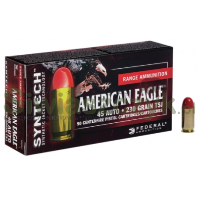 Amunicja FEDERAL 45ACP TSJ 14,9g(230gr)-115139