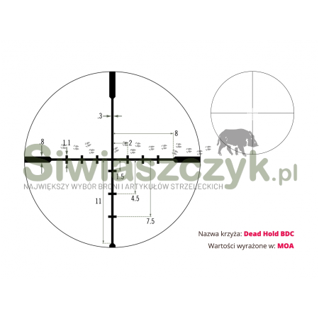 Luneta VORTEX Crossfire II 4-12x40 1'' AO BDC (186-034)-115150
