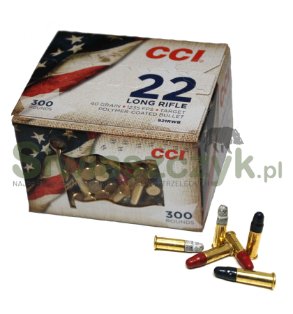 Amunicja CCI 22 LR RWB HV Patriot Pack 2,6g (40gr)-115192