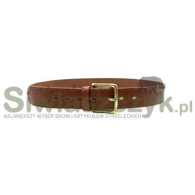 Pasek VEGA skórzany 4cm brązowy XL (1C00MXL)-115252