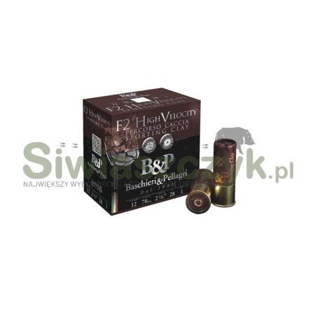 Naboje B&P 12/70 F2 Sporting HV 28g -115432