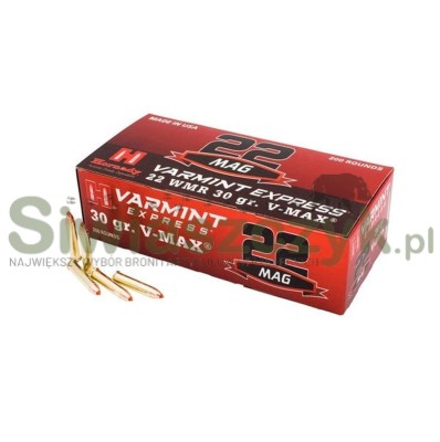 Amunicja HORNADY 22 WMR V-MAX 1,94g(30gr) (832022)-115414