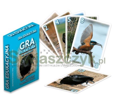 Gra edukacyjna ,,Czarny Piotruś'' - ptaki-115436