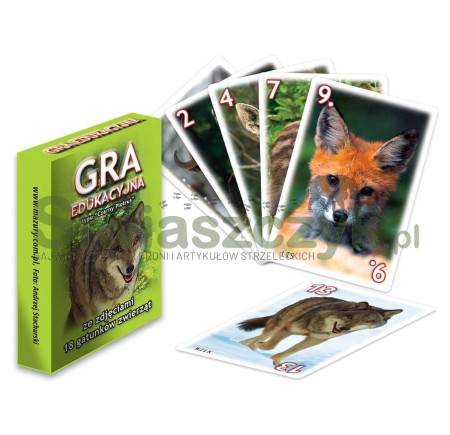Gra edukacyjna ,,Czarny Piotruś'' - ssaki-115437