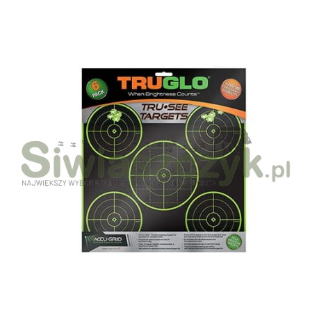 Tarcze strzeleckie TRUGLO TARGET 5-BULL 12X12 (TG11A6)-115503