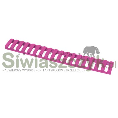 Osłona ERGO GRIPS Picantinny różowa 18slotów (4373-PK)-115530