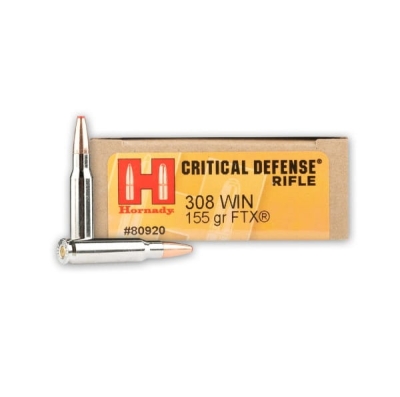 Amunicja HORNADY 308Win FTX Critical Defense 10,0g(155gr)(80920) -115653