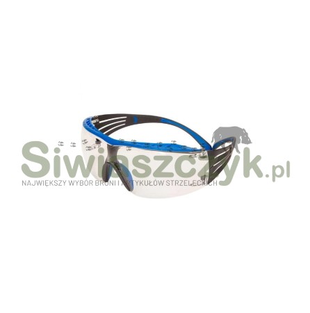 Okulary 3M SecureFit 400X niebieskie-115845