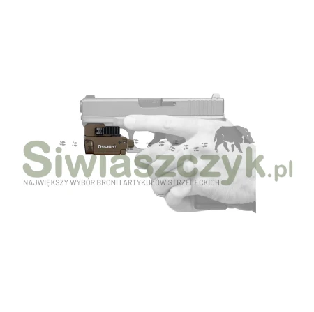 Latarka OLIGHT BALDR Mini RL Desert Tan (600 lumenów)-115875