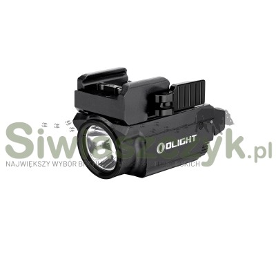 Latarka OLIGHT BALDR Mini RL Black (600 lumenów)-115877