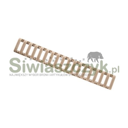 Osłona ERGO GRIPS 18 slotów Picatinny Coyote (4373-CB)-115895