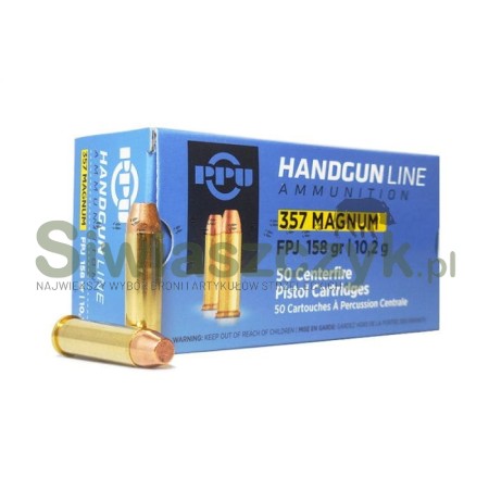 Amunicja PRVI 357 Mag FPJ 10,2g(158gr)-115956