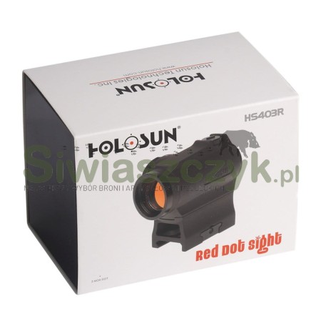 Kolimator HOLOSUN HS403R Red Dot Montaż niski i 1/3 Co-witness-116116