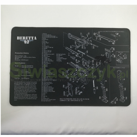 Mata do czyszczenia broni BERETTA 92-114958