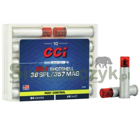 Amunicja CCI SHOTSHELL BIG 4 38Spl/357Mag (3714CC)-116241