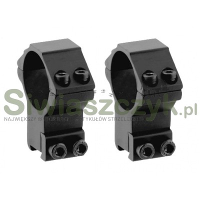 Montaż LEAPERS dwuczęściowy wysoki 30mm/11mm (072-053)-116259