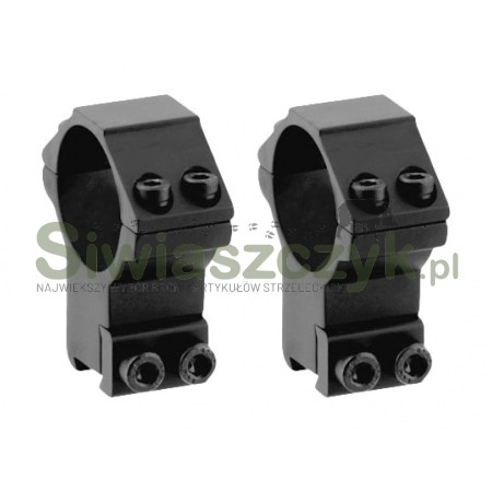 Montaż LEAPERS dwuczęściowy wysoki 30mm/11mm (072-053)-116259