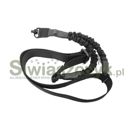 Pas taktyczny LEAPERS QD Sling Swivel Single Point Bungee Sling (072-238)-116264