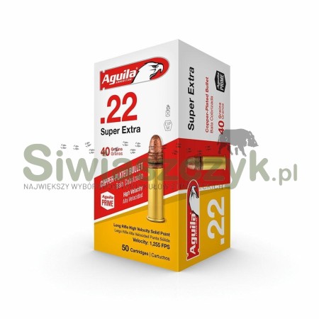 Amunicja AGUILA 22 LR super extra HV SP 2,6g(40gr)-116329