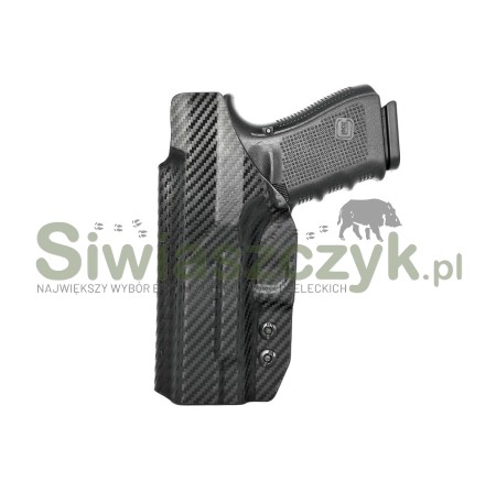 Kabura CONCEALMENT EXPRESS IWB Glock 19/19X/23/32/45- Carbon (GLK-192332-CF-RH-VAR)-116406