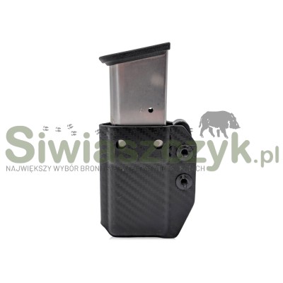 Ładownica CONCEALMENT EXPRESS IWB/OWB Kydex na magazynek dwurzędowy 9mm/40SW Carbon (CEX-940-DS-CF-MAG)-116420