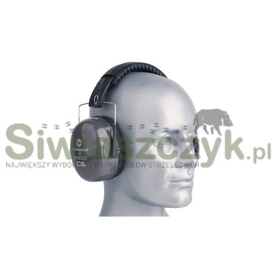 Ochronniki słuchu EARMOR pasywne M06 Czarne (M06-BK)-116468