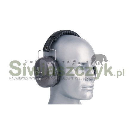 Ochronniki słuchu EARMOR pasywne M06 Czarne (M06-BK)-116468