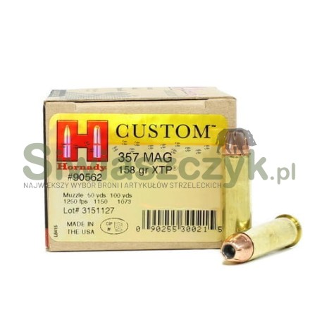 Amunicja HORNADY 357Mag XTP 10,24g(158gr) (90562) -116592