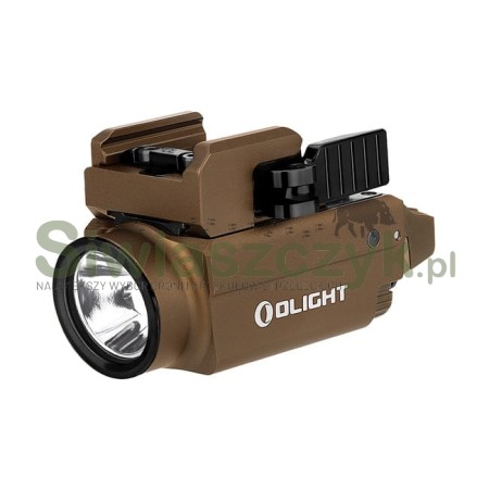 Latarka OLIGHT BALDR S Desert Tan - 800 lumenów, Green Laser-116655