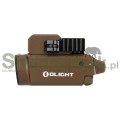 Latarka OLIGHT BALDR S Desert Tan - 800 lumenów, Green Laser-116656