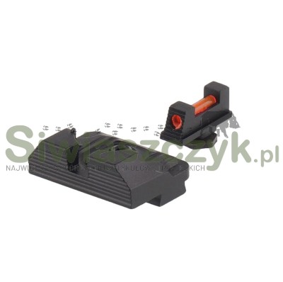 Przyrządy celownicze GUNPANY Fiber Sights Combo do Glock (SCIS-07)-116677