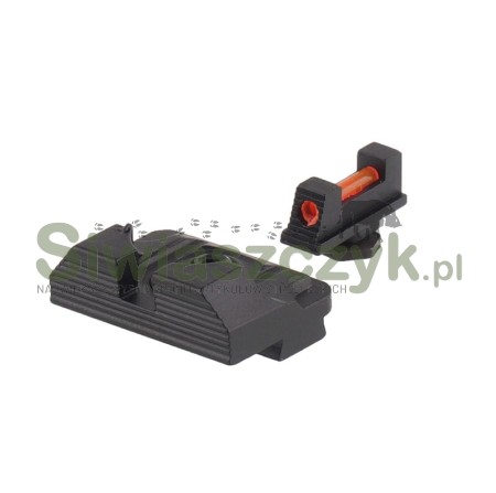 Przyrządy celownicze GUNPANY Fiber Sights Combo do Glock (SCIS-07)-116677