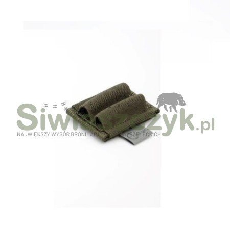 Double round holder COLE-TAC - podwójny uchwyt naboje, zielony-116988