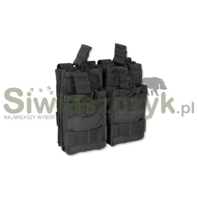 Ładownica CONDOR Double Stacker M4 Mag Pouch Czarny (MA43-002)-117149