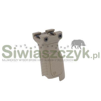 Chwyt STRIKE INUSTRIES Angled Vertical Grip Long FDE(SI-AR-CMAG-RAIL-L-FDE)-117153