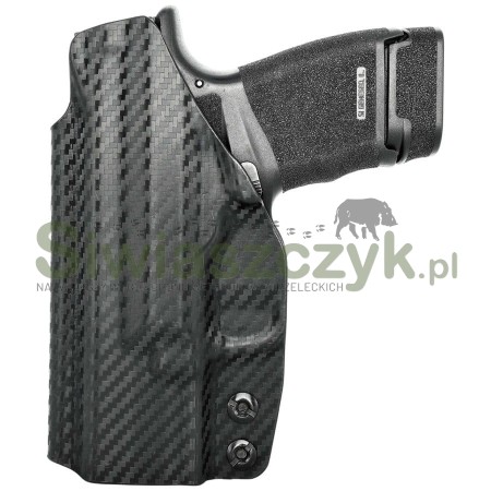 Kabura CONCEALMENT EXPRESS IWB Springfield H11/Hellcat Standard Cut Carbon (CZU-P10C-CF-RH-OWBPDL)-117189
