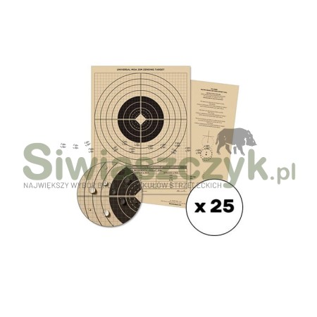 Tarcza RITE IN THE RAIN do zerowania 25 M - 8.5'' x 11''- 25 szt.-117202