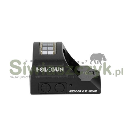 Kolimator HOLOSUN HE507C-GR X2 Elite Micro Green Dot- Solar Panel-117278