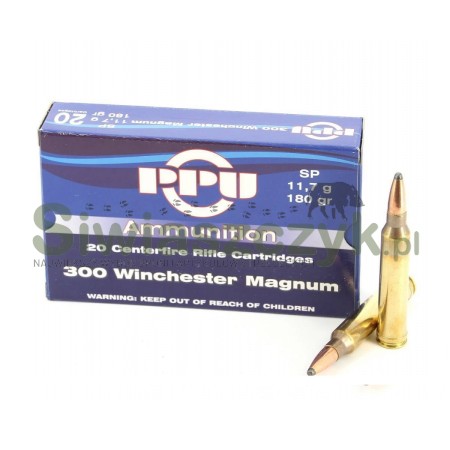 Amunicja PARTIZAN 300Win.Mag. SP 11,7g(180gr)-102598