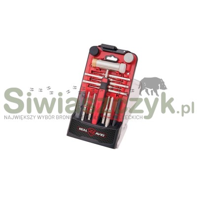 Zestaw narzędzi REAL AVID Accu-Punch Hammer w. Brass & Steel Pin Punch Set  (AVHPS-B)-117515