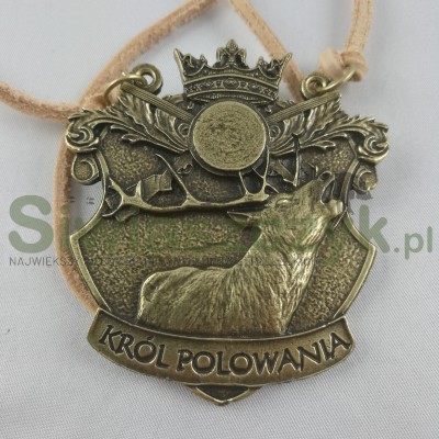 Medal mosiężny M2- V-ce Król Polowania-107957