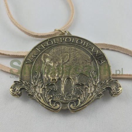 Medal mosiężny M2- V-ce Król Polowania-107958